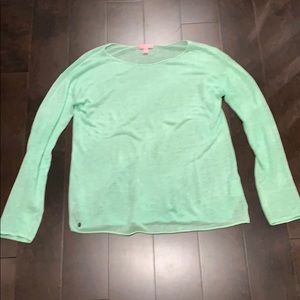 Lilly Pulitzer • alana linen pullover sweater